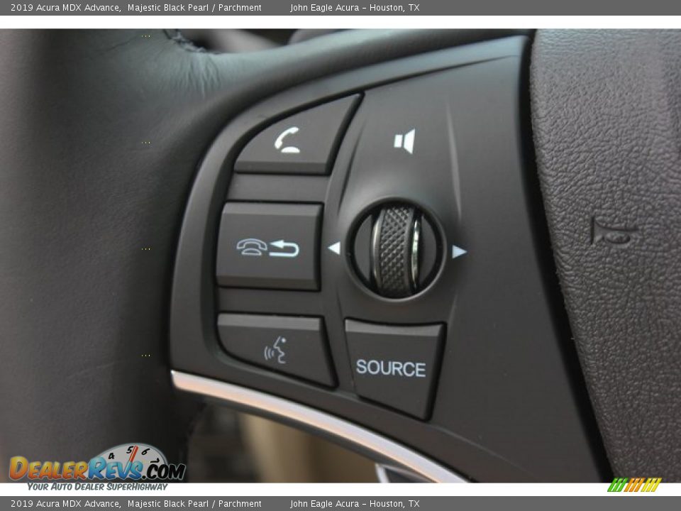 2019 Acura MDX Advance Majestic Black Pearl / Parchment Photo #34