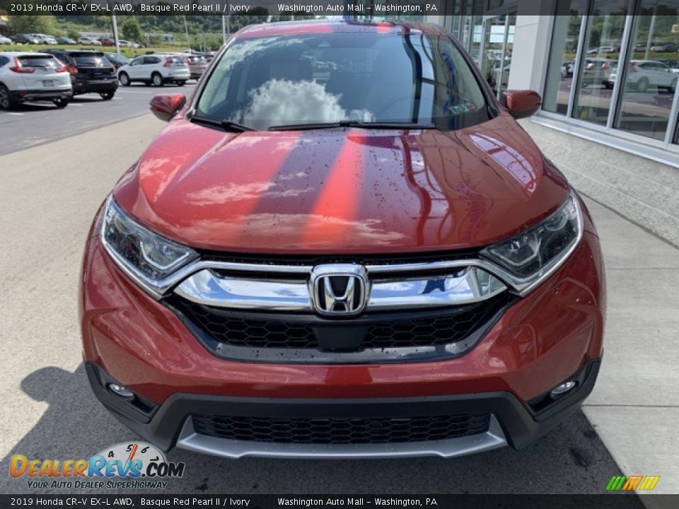 2019 Honda CR-V EX-L AWD Basque Red Pearl II / Ivory Photo #3