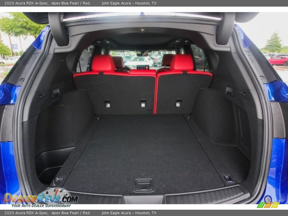 2020 Acura RDX A-Spec Apex Blue Pearl / Red Photo #19