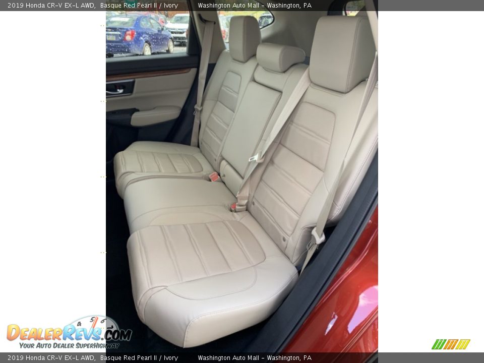 2019 Honda CR-V EX-L AWD Basque Red Pearl II / Ivory Photo #18