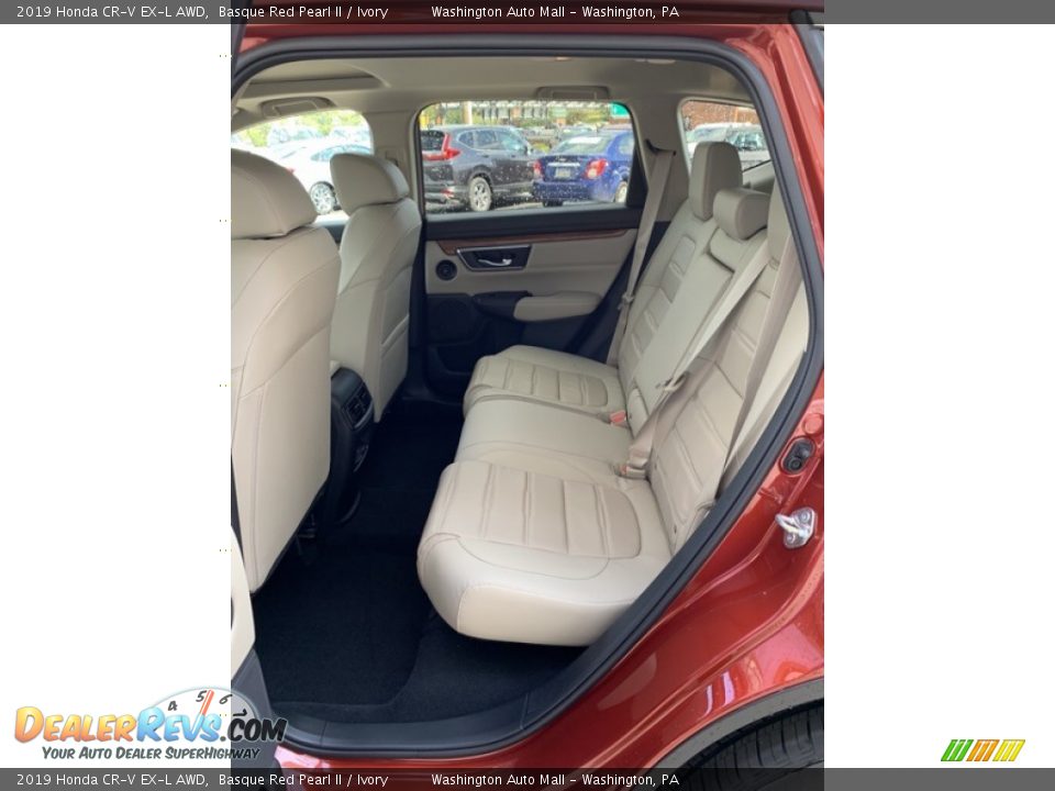 2019 Honda CR-V EX-L AWD Basque Red Pearl II / Ivory Photo #19