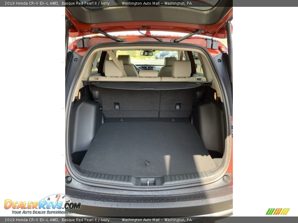 2019 Honda CR-V EX-L AWD Basque Red Pearl II / Ivory Photo #21