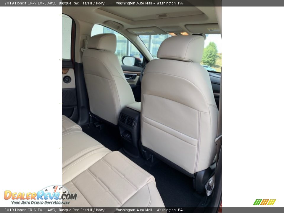 2019 Honda CR-V EX-L AWD Basque Red Pearl II / Ivory Photo #26