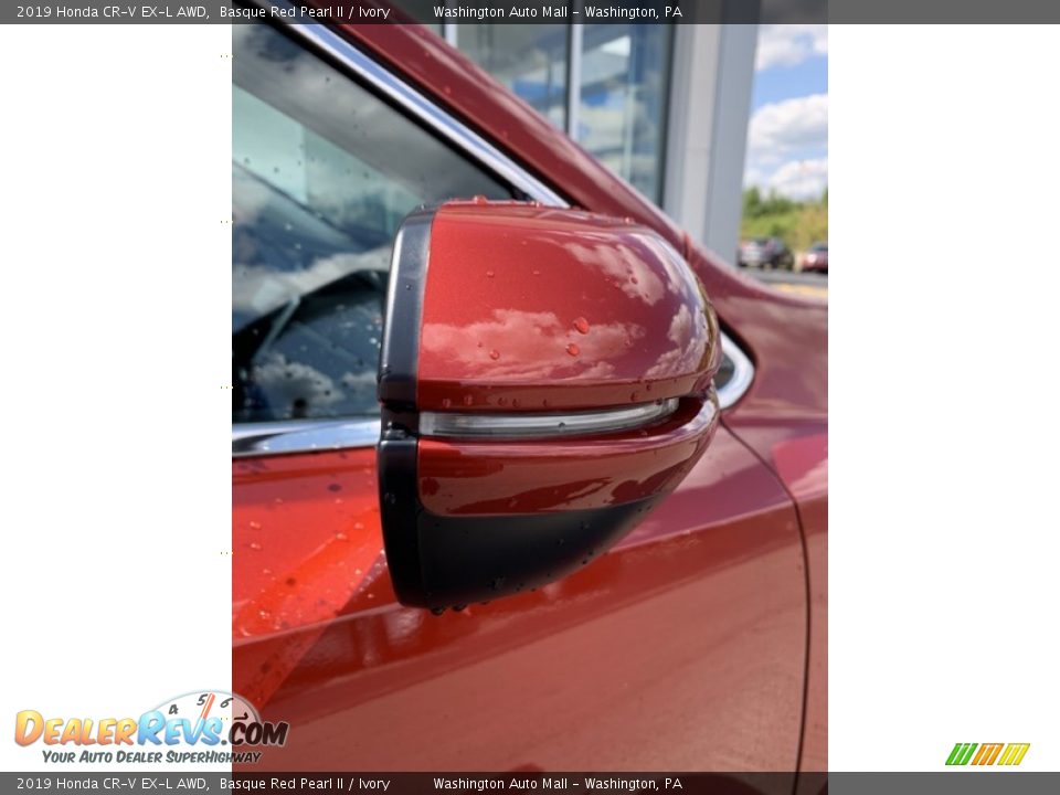 2019 Honda CR-V EX-L AWD Basque Red Pearl II / Ivory Photo #30