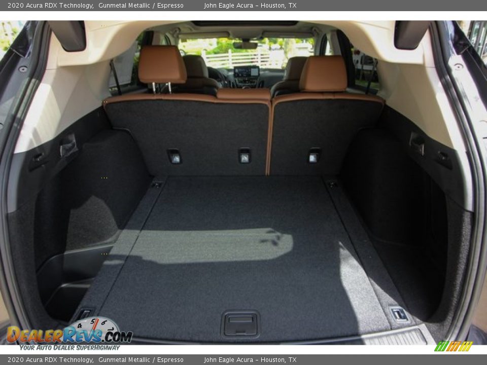 2020 Acura RDX Technology Gunmetal Metallic / Espresso Photo #19
