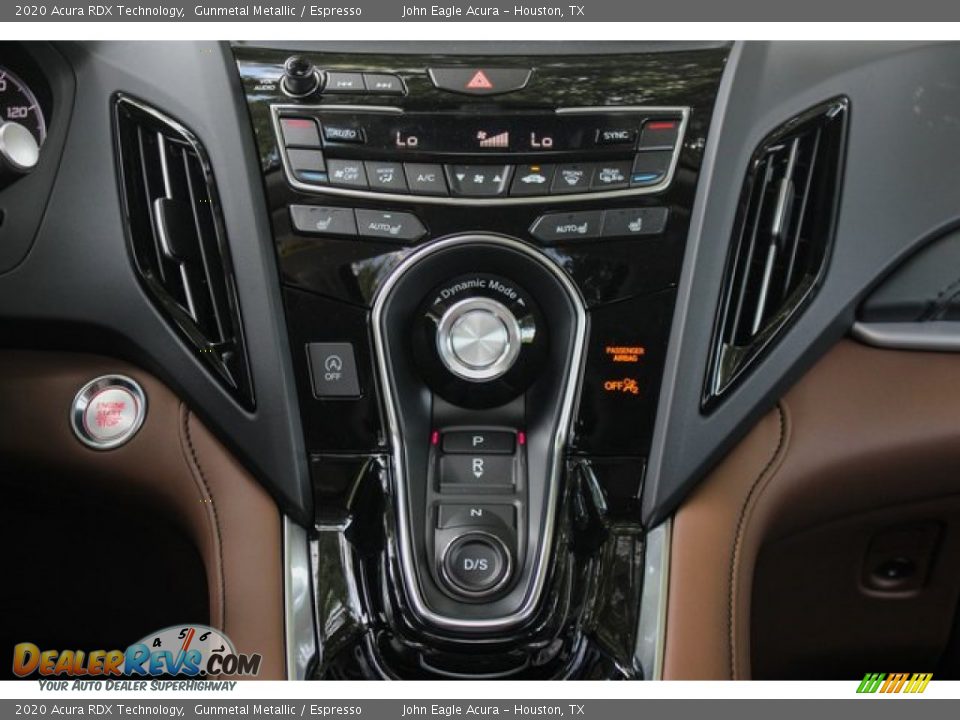 2020 Acura RDX Technology Gunmetal Metallic / Espresso Photo #27