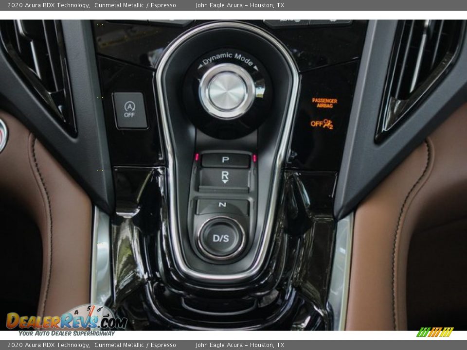 2020 Acura RDX Technology Gunmetal Metallic / Espresso Photo #28