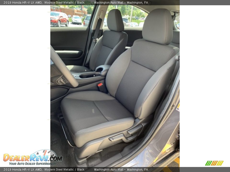 2019 Honda HR-V LX AWD Modern Steel Metallic / Black Photo #14