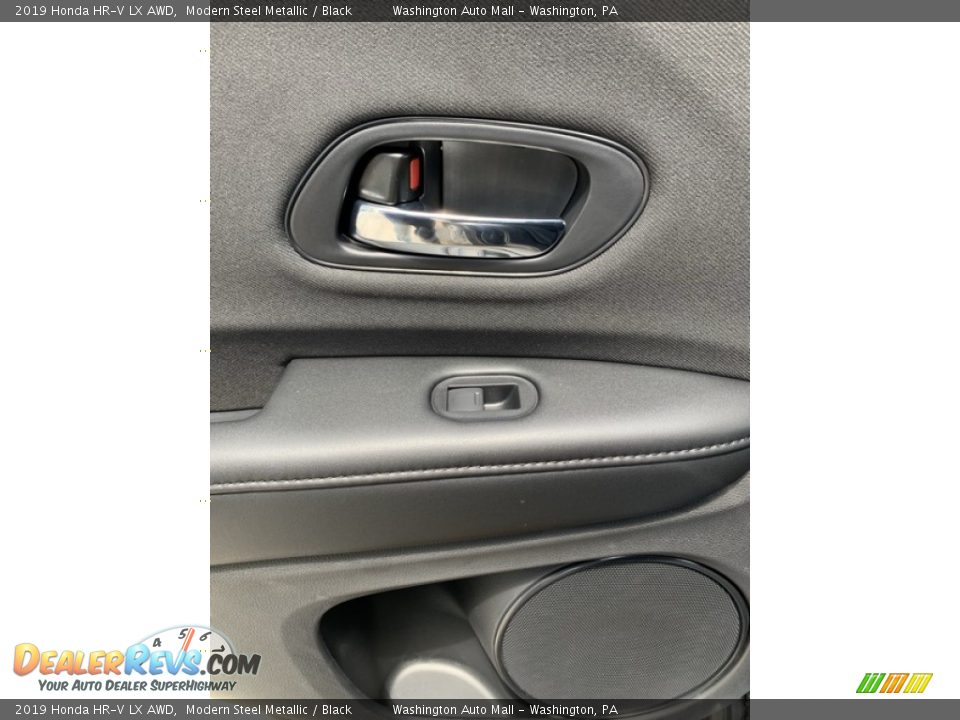 2019 Honda HR-V LX AWD Modern Steel Metallic / Black Photo #17