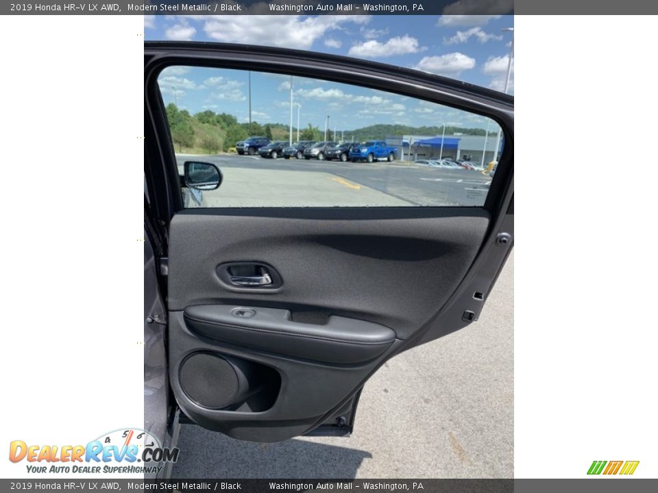 2019 Honda HR-V LX AWD Modern Steel Metallic / Black Photo #23