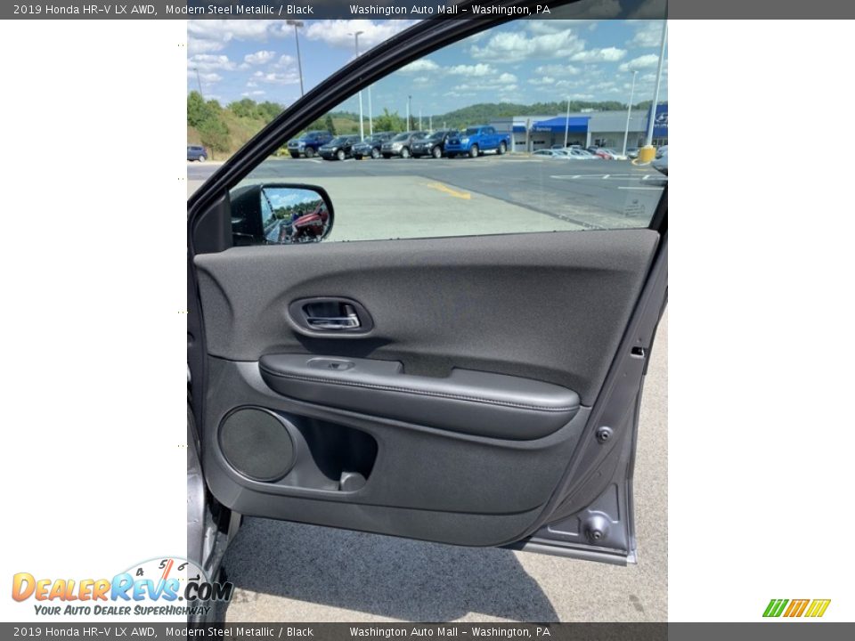 2019 Honda HR-V LX AWD Modern Steel Metallic / Black Photo #26
