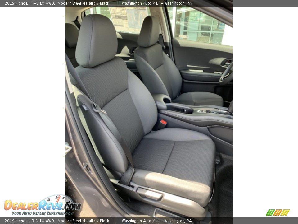 2019 Honda HR-V LX AWD Modern Steel Metallic / Black Photo #27