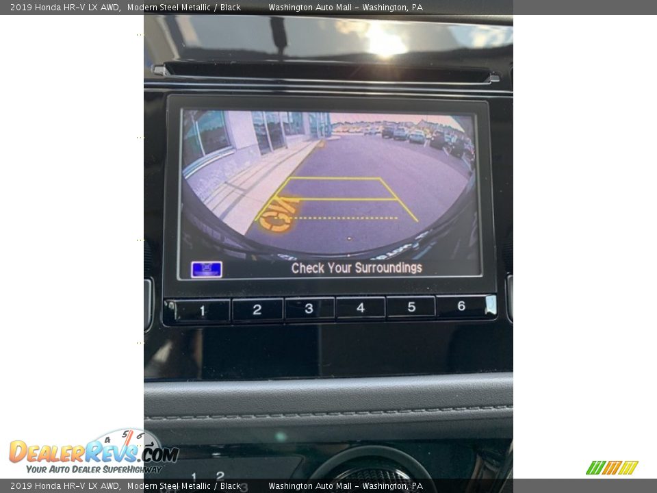2019 Honda HR-V LX AWD Modern Steel Metallic / Black Photo #32