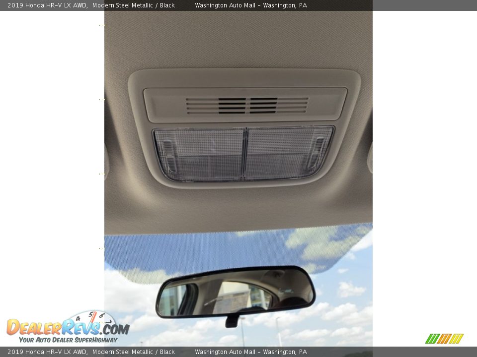 2019 Honda HR-V LX AWD Modern Steel Metallic / Black Photo #36