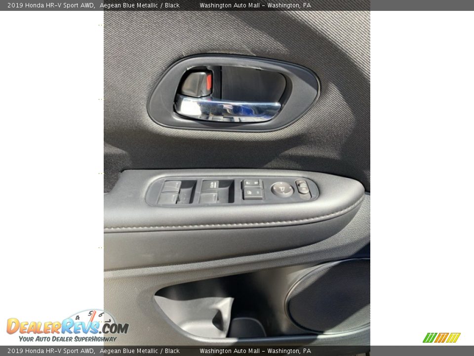 2019 Honda HR-V Sport AWD Aegean Blue Metallic / Black Photo #11