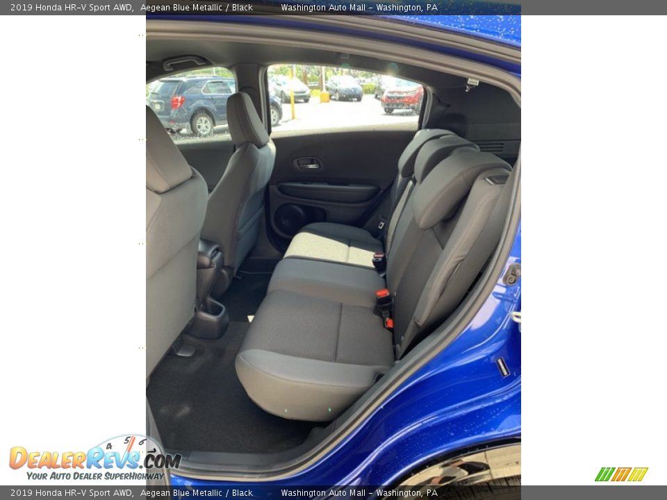 2019 Honda HR-V Sport AWD Aegean Blue Metallic / Black Photo #19
