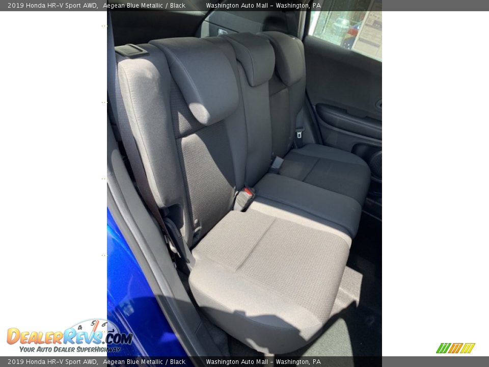 2019 Honda HR-V Sport AWD Aegean Blue Metallic / Black Photo #24