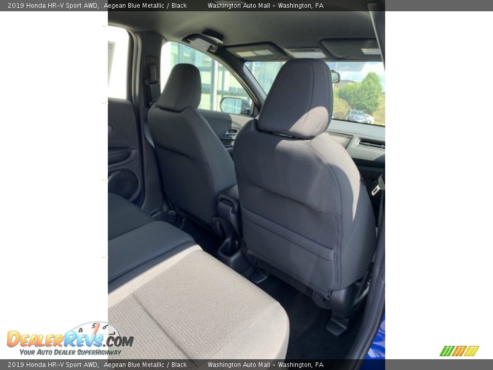 2019 Honda HR-V Sport AWD Aegean Blue Metallic / Black Photo #25