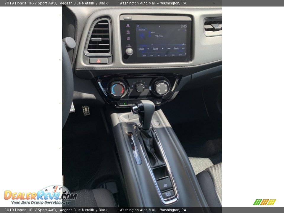 2019 Honda HR-V Sport AWD Aegean Blue Metallic / Black Photo #31