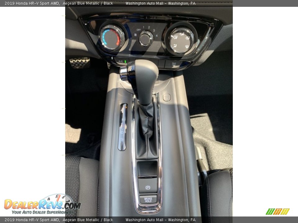 2019 Honda HR-V Sport AWD Aegean Blue Metallic / Black Photo #33