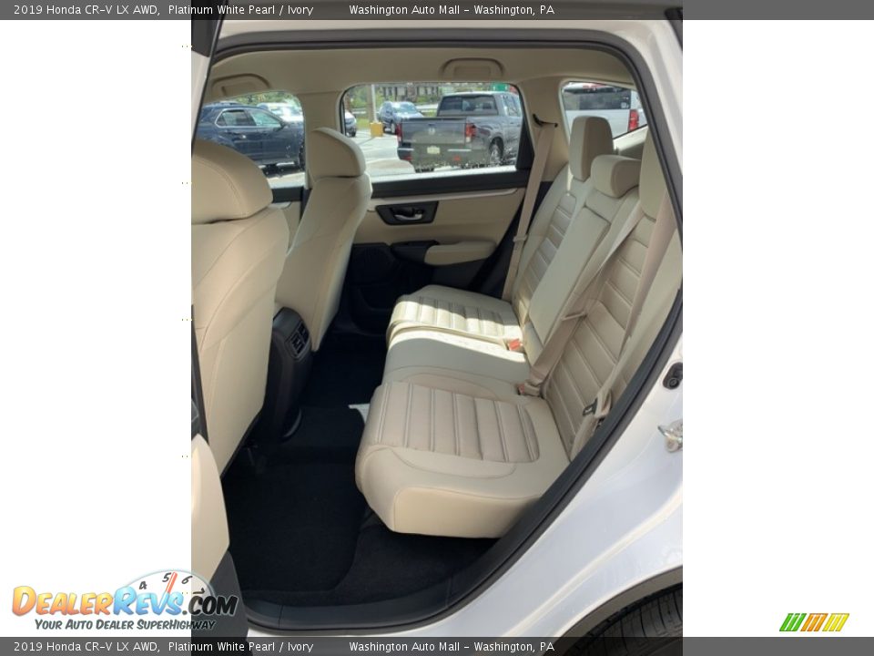 2019 Honda CR-V LX AWD Platinum White Pearl / Ivory Photo #19