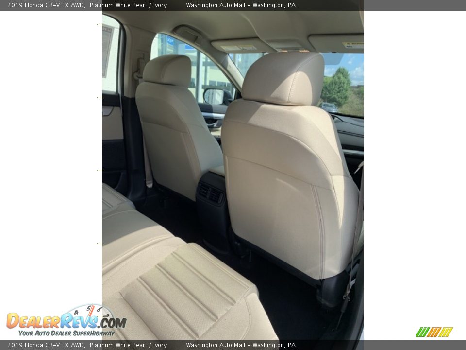 2019 Honda CR-V LX AWD Platinum White Pearl / Ivory Photo #25