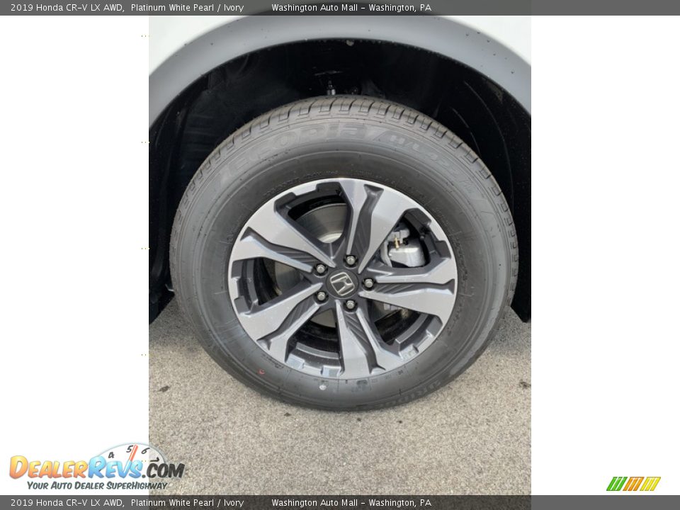 2019 Honda CR-V LX AWD Platinum White Pearl / Ivory Photo #29