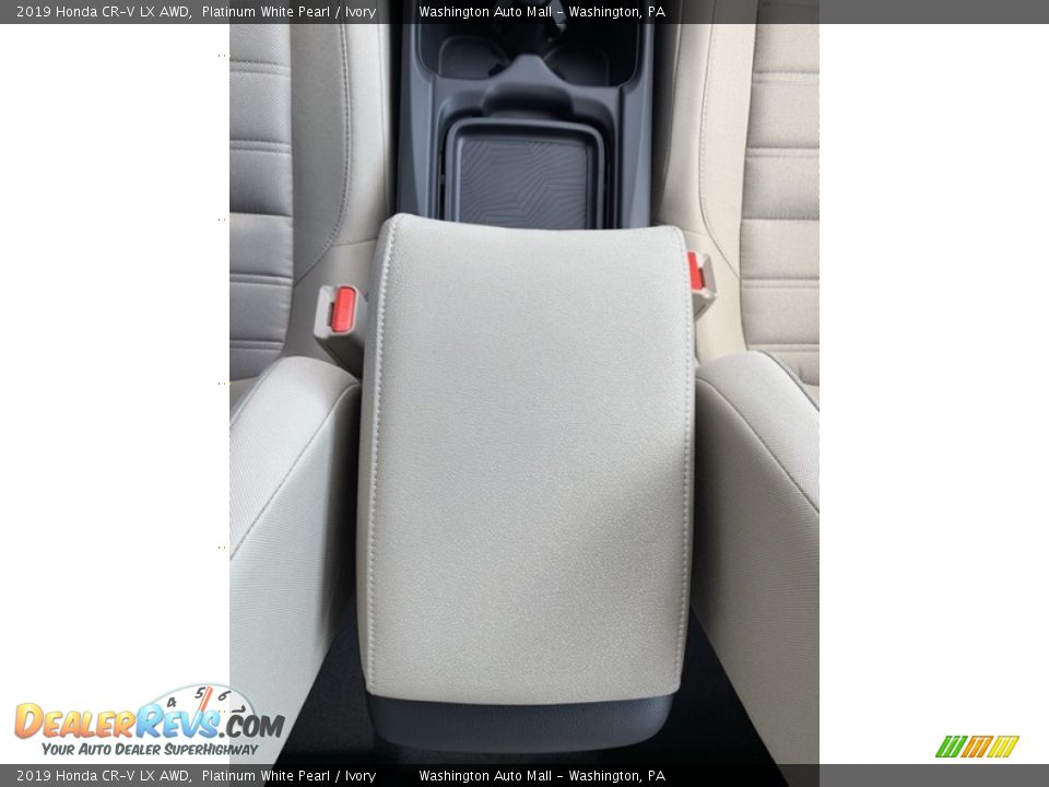 2019 Honda CR-V LX AWD Platinum White Pearl / Ivory Photo #34