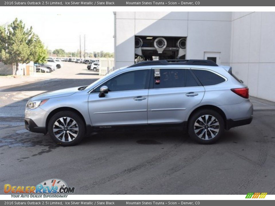 2016 Subaru Outback 2.5i Limited Ice Silver Metallic / Slate Black Photo #3