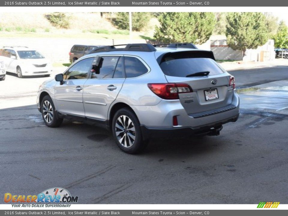 2016 Subaru Outback 2.5i Limited Ice Silver Metallic / Slate Black Photo #4