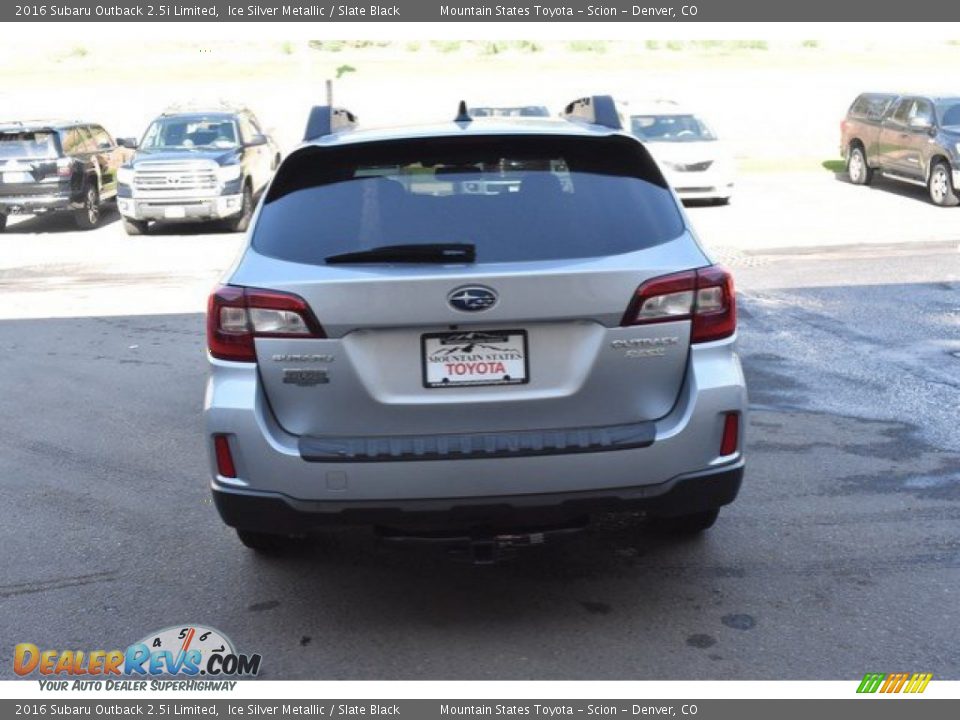 2016 Subaru Outback 2.5i Limited Ice Silver Metallic / Slate Black Photo #5