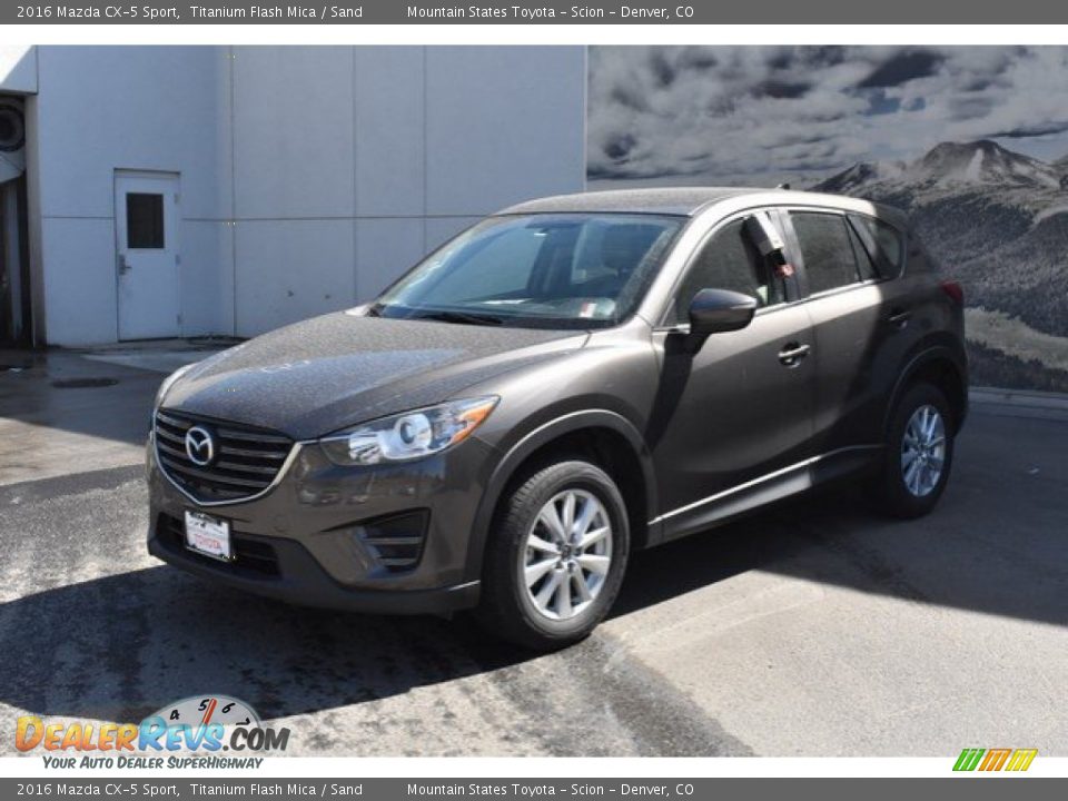 2016 Mazda CX-5 Sport Titanium Flash Mica / Sand Photo #2