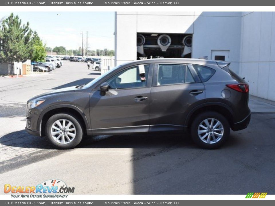 2016 Mazda CX-5 Sport Titanium Flash Mica / Sand Photo #3