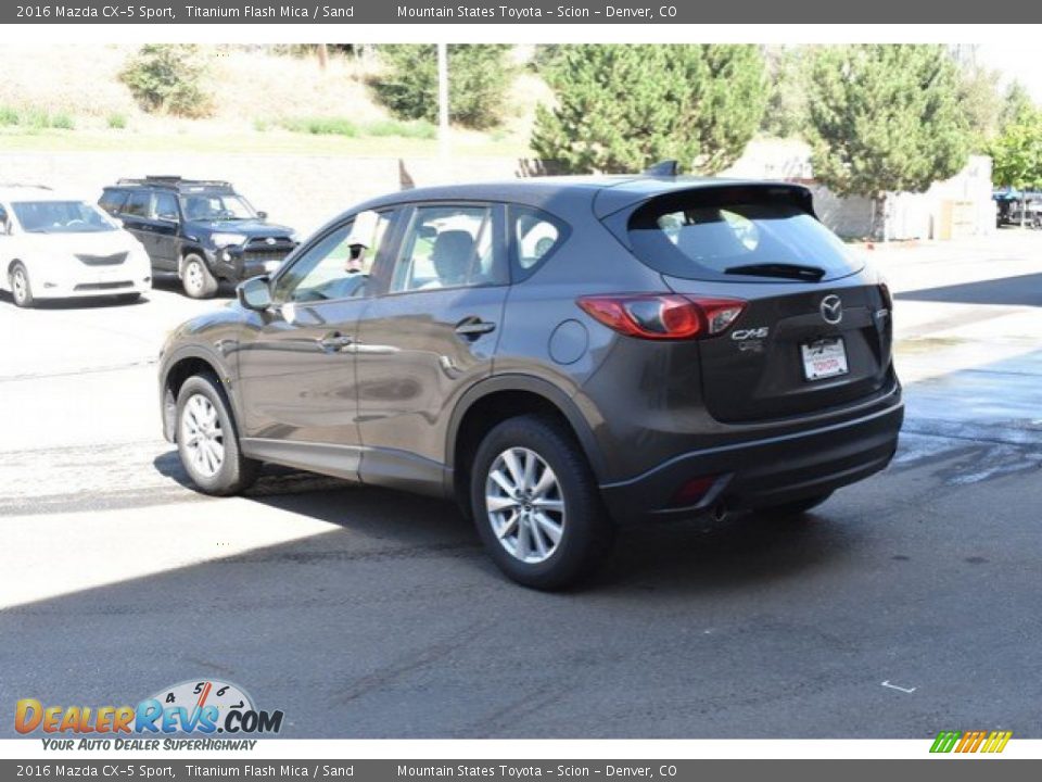 2016 Mazda CX-5 Sport Titanium Flash Mica / Sand Photo #4