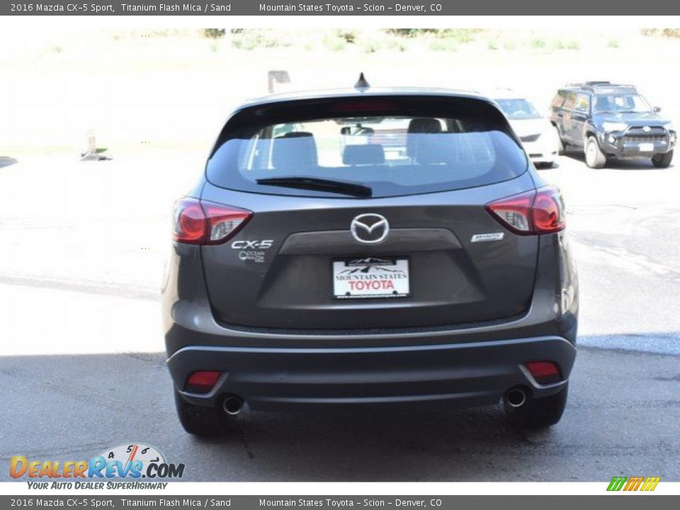 2016 Mazda CX-5 Sport Titanium Flash Mica / Sand Photo #5