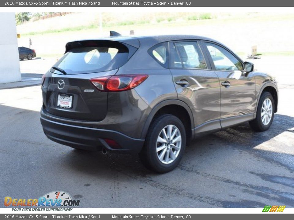 2016 Mazda CX-5 Sport Titanium Flash Mica / Sand Photo #6