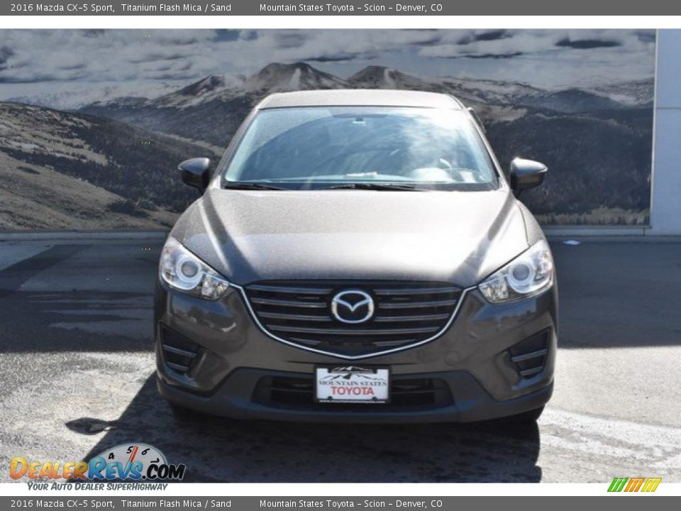 2016 Mazda CX-5 Sport Titanium Flash Mica / Sand Photo #8