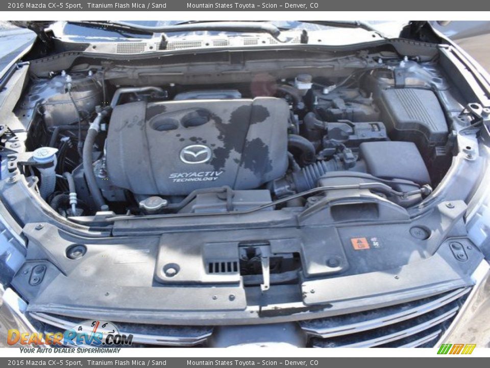 2016 Mazda CX-5 Sport Titanium Flash Mica / Sand Photo #9