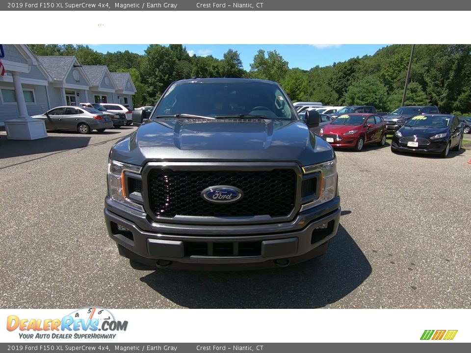 2019 Ford F150 XL SuperCrew 4x4 Magnetic / Earth Gray Photo #2