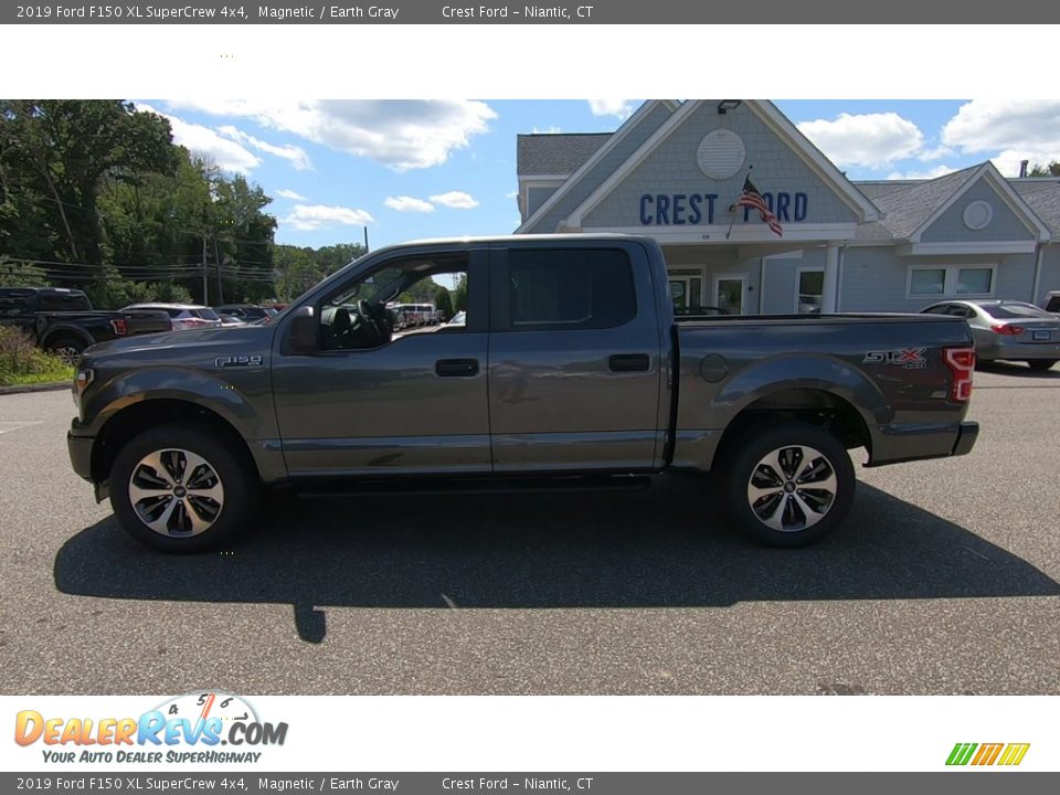 2019 Ford F150 XL SuperCrew 4x4 Magnetic / Earth Gray Photo #4