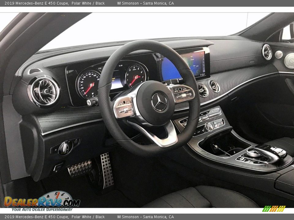 2019 Mercedes-Benz E 450 Coupe Polar White / Black Photo #4
