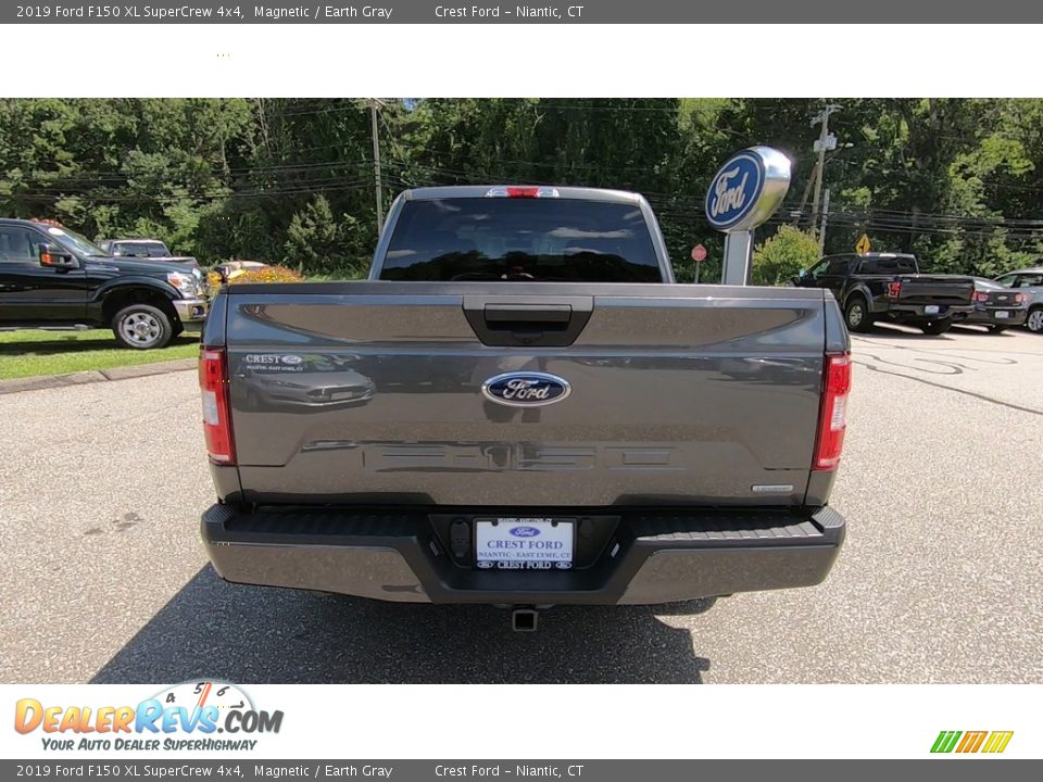 2019 Ford F150 XL SuperCrew 4x4 Magnetic / Earth Gray Photo #6