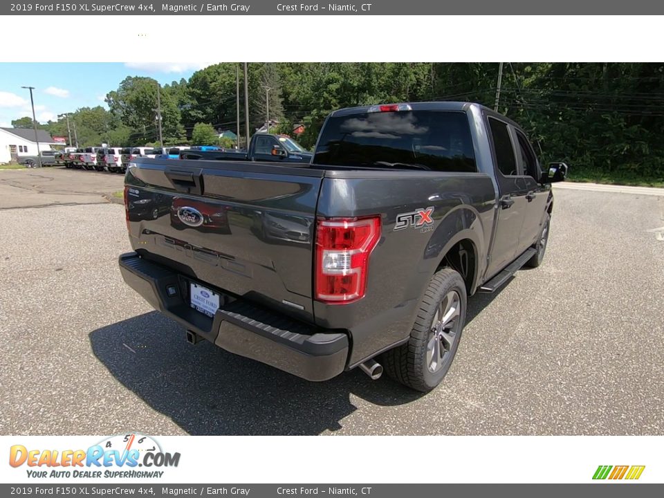 2019 Ford F150 XL SuperCrew 4x4 Magnetic / Earth Gray Photo #7