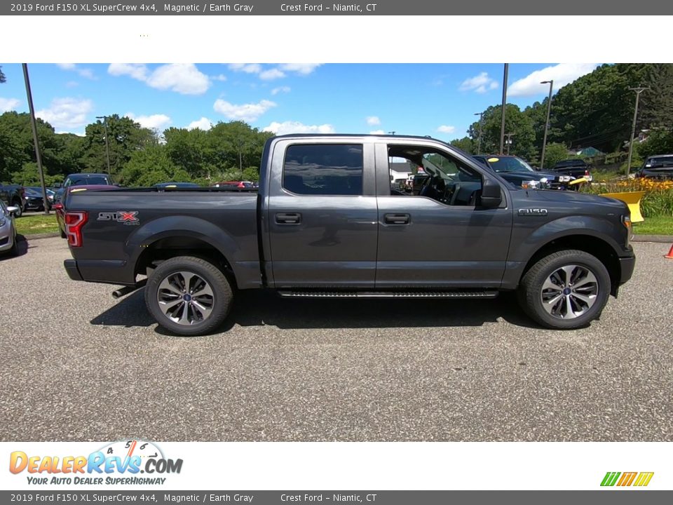 2019 Ford F150 XL SuperCrew 4x4 Magnetic / Earth Gray Photo #8