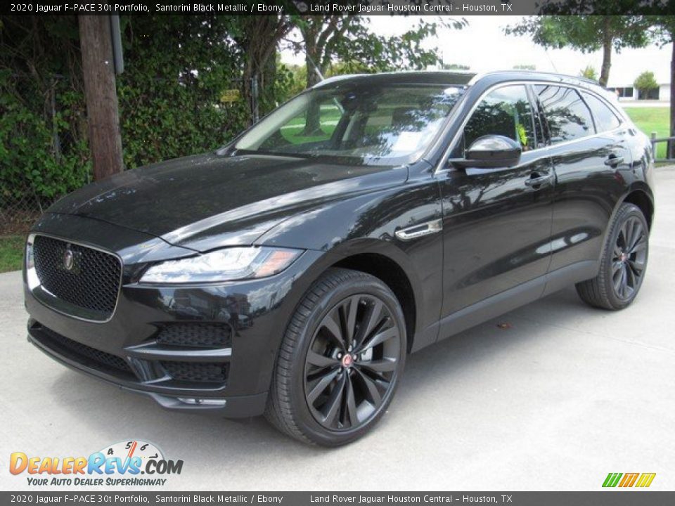 Front 3/4 View of 2020 Jaguar F-PACE 30t Portfolio Photo #10