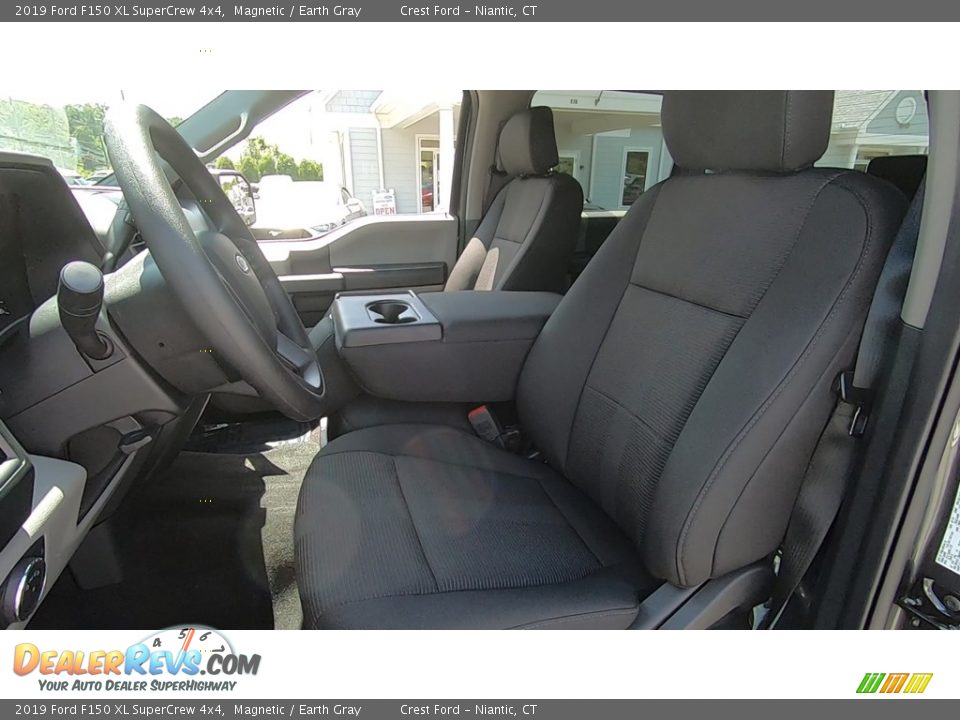 2019 Ford F150 XL SuperCrew 4x4 Magnetic / Earth Gray Photo #11