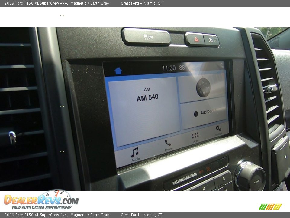 2019 Ford F150 XL SuperCrew 4x4 Magnetic / Earth Gray Photo #14