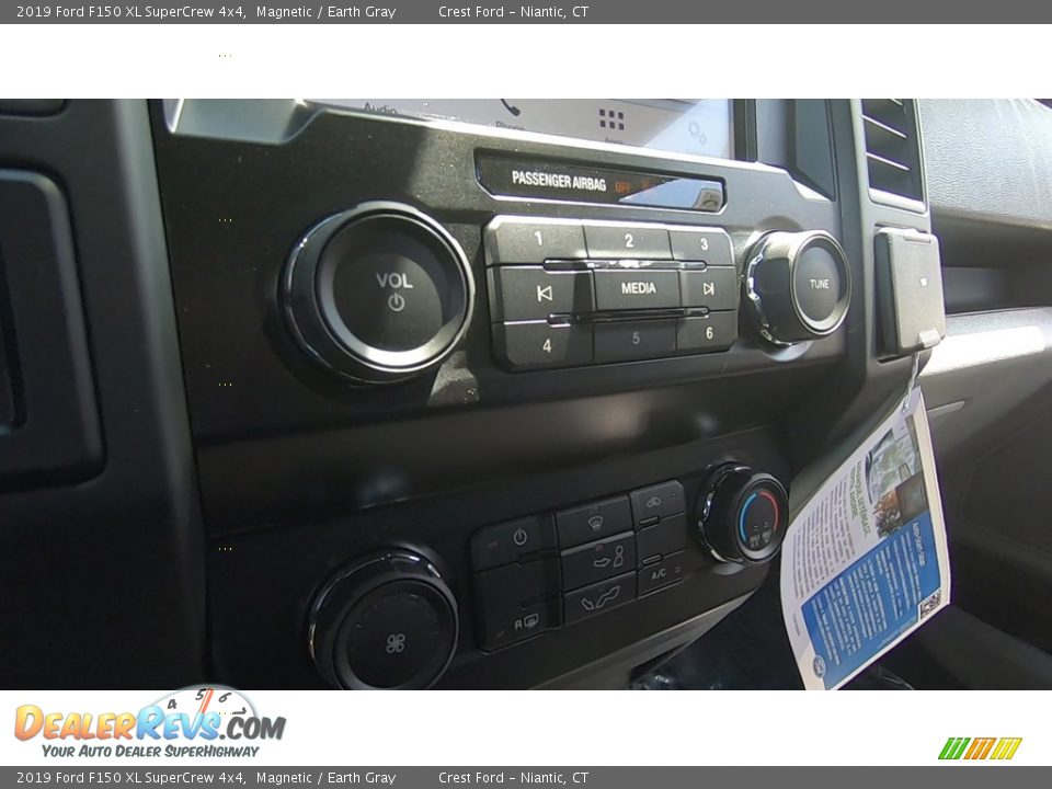 2019 Ford F150 XL SuperCrew 4x4 Magnetic / Earth Gray Photo #15