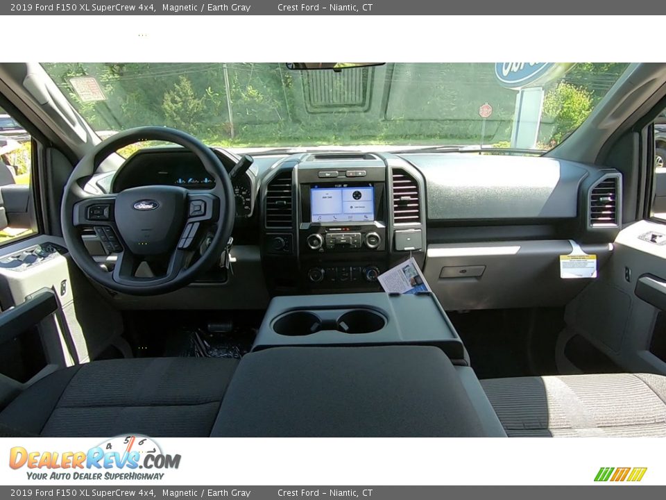 2019 Ford F150 XL SuperCrew 4x4 Magnetic / Earth Gray Photo #18