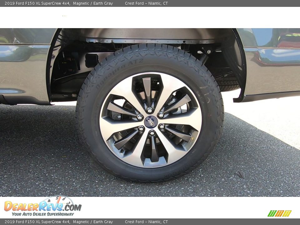 2019 Ford F150 XL SuperCrew 4x4 Magnetic / Earth Gray Photo #19